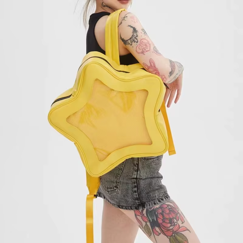 Sac à dos Ita étoile jaune pour filles