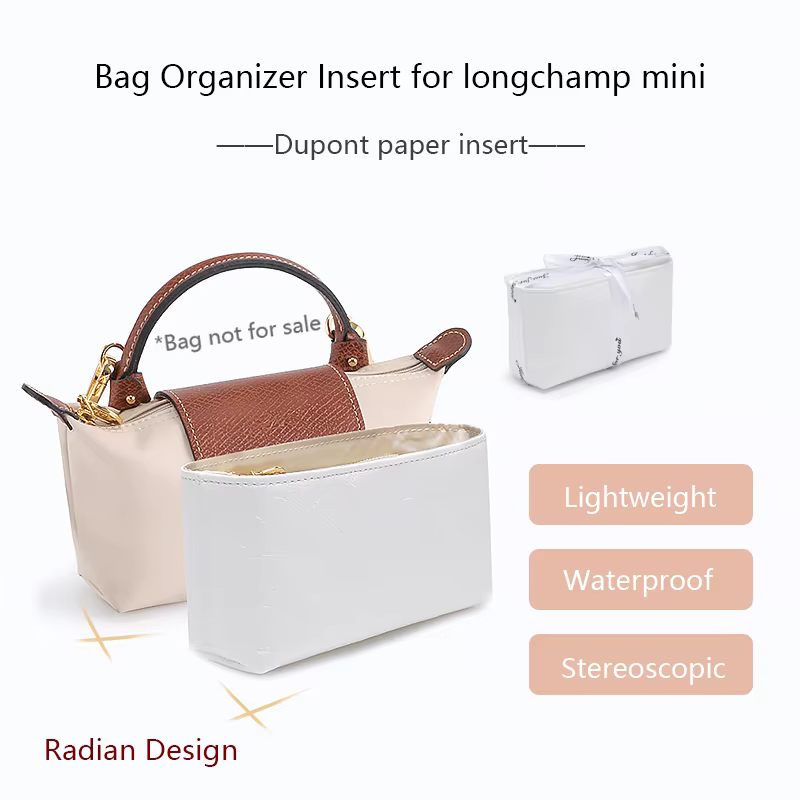 Insert organisateur de sac pour Longchamp Mini Dupont