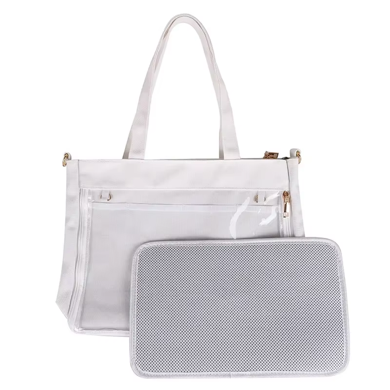 Sac à main japonais transparent pour femmes, grand sac Ita noir avec insert, sacs à main Kawaii pour filles, sacs à main à double sangles