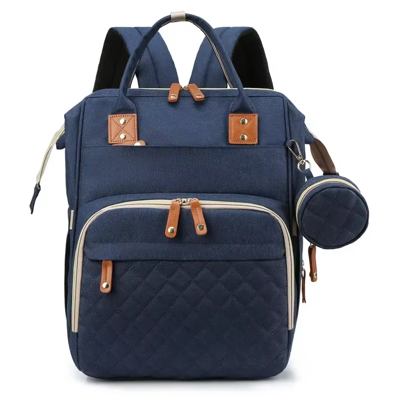 Sac à dos pour maman avec berceau pliable