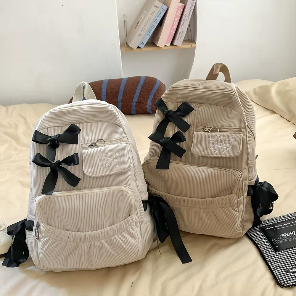 2025 nouveau Style coréen sac à dos déplacements polyvalent femmes étudiants haute beauté sac à dos arc sac