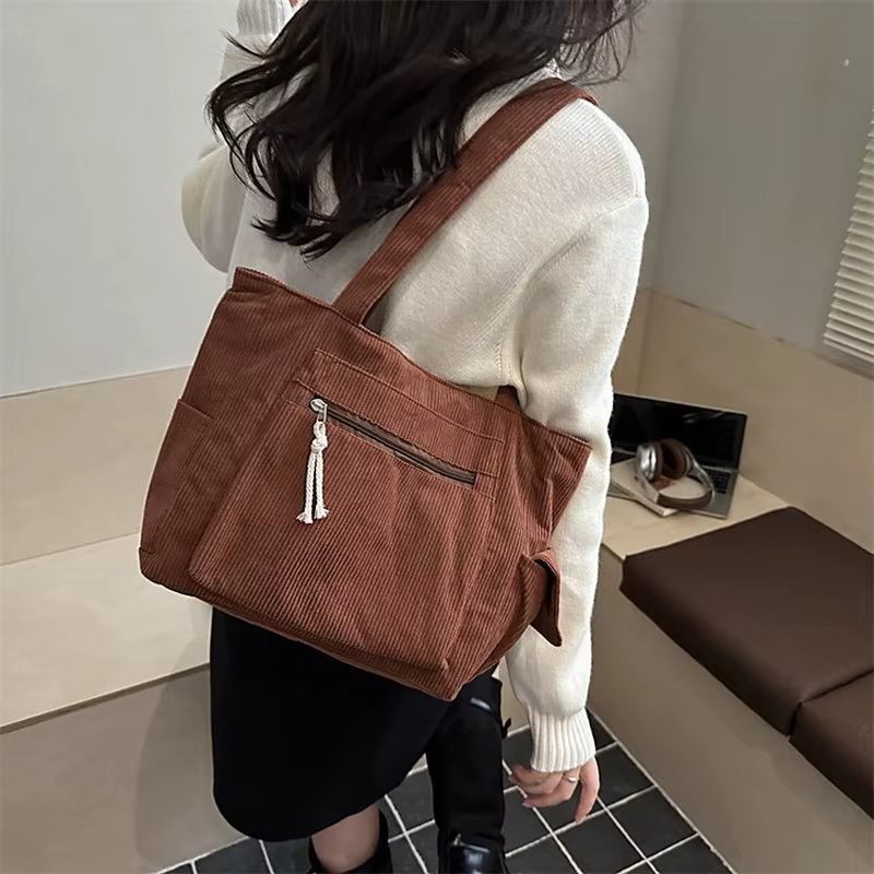 Sac fourre-tout décontracté grande capacité pour femme