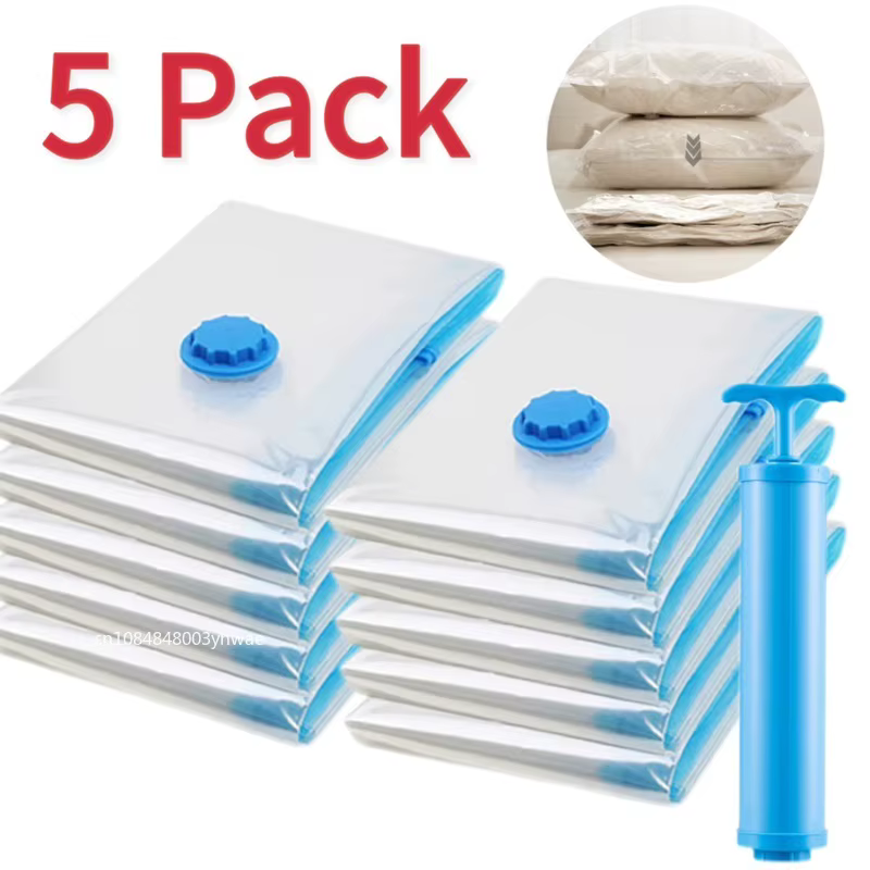 Sacs de Rangement Sous Vide pour Vêtements
