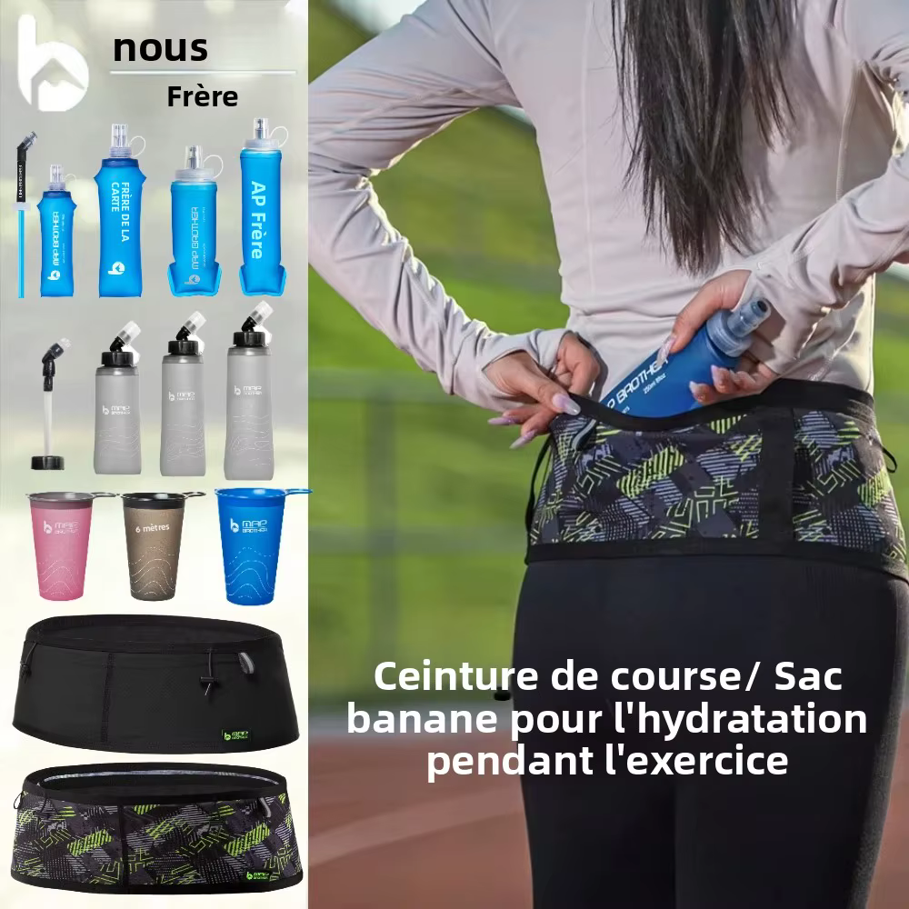 Sac banane MAP BROTHER invisible et élastique pour la course à pied