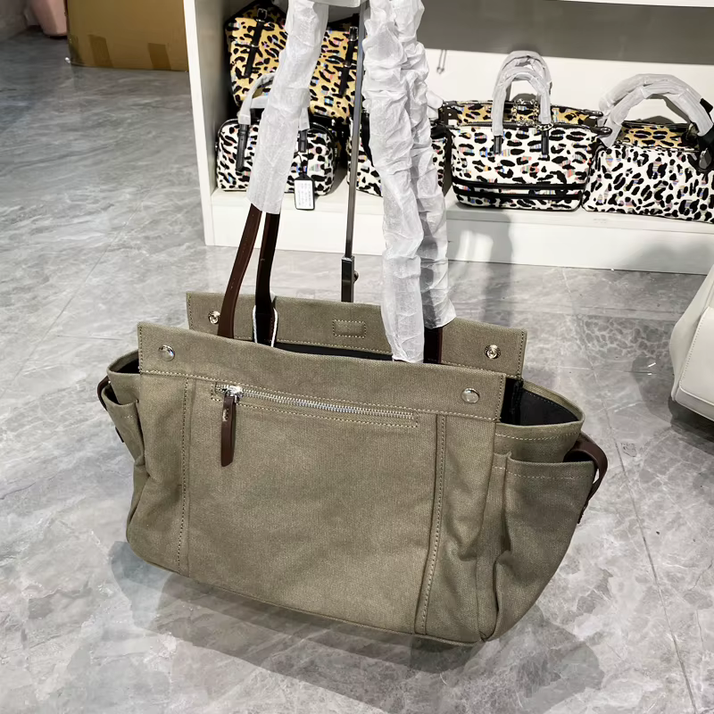 Sacs cabas en toile Route pour femmes
