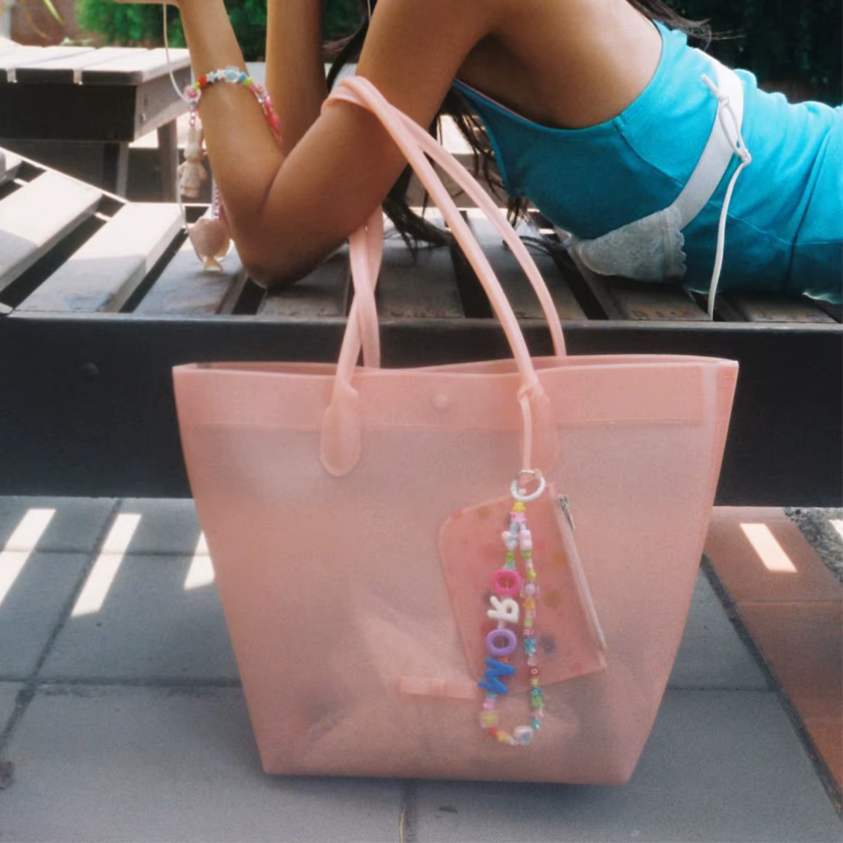 Sac fourre-tout transparent en PVC imperméable grande capacité 2026 KiiiKiii
