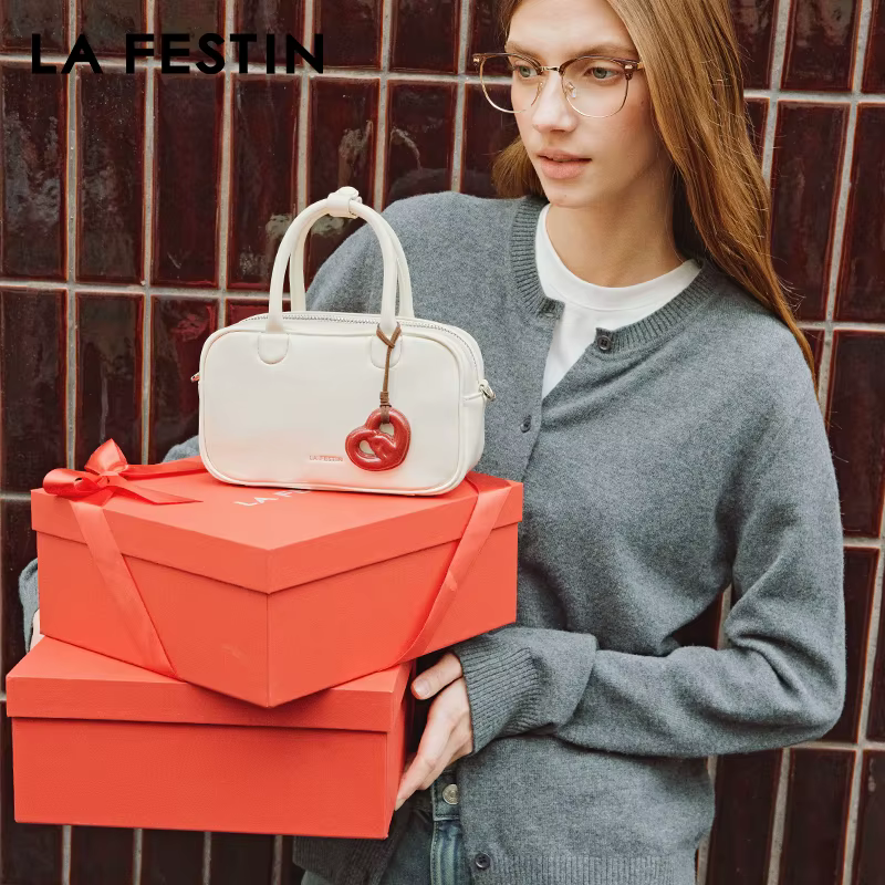 LA FESTIN-Sac à Main en Cuir pour Femme