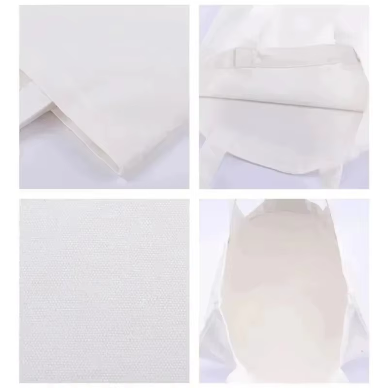 Sac fourre-tout en toile rose Kawaii été 2026
