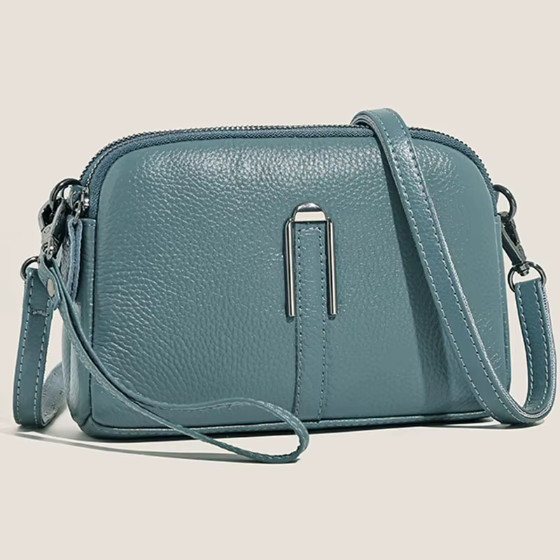 Sac à main de luxe en cuir véritable pour femmes