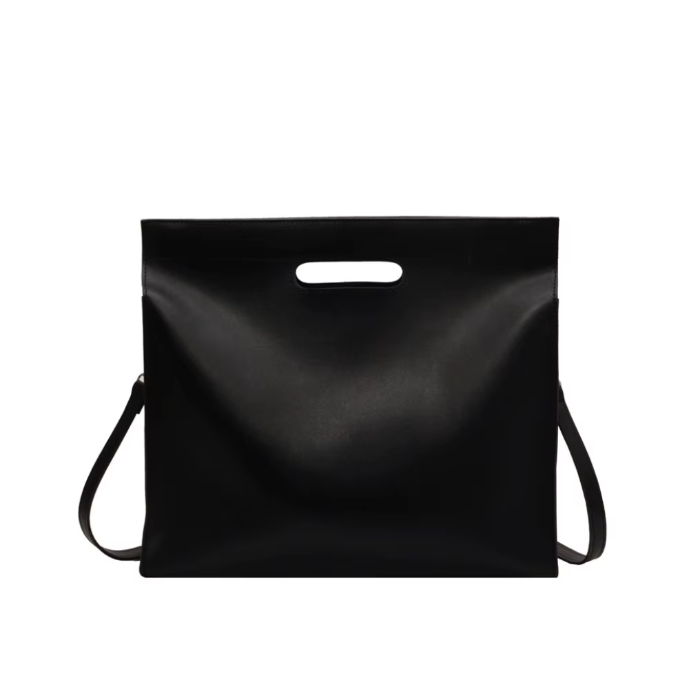 Sac fourre-tout élégant en PU pour documents de bureau