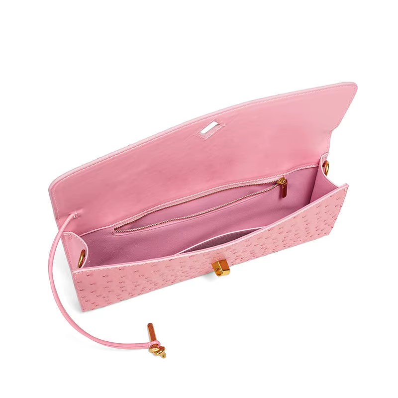 Sac bordeaux enveloppe rouge cerise