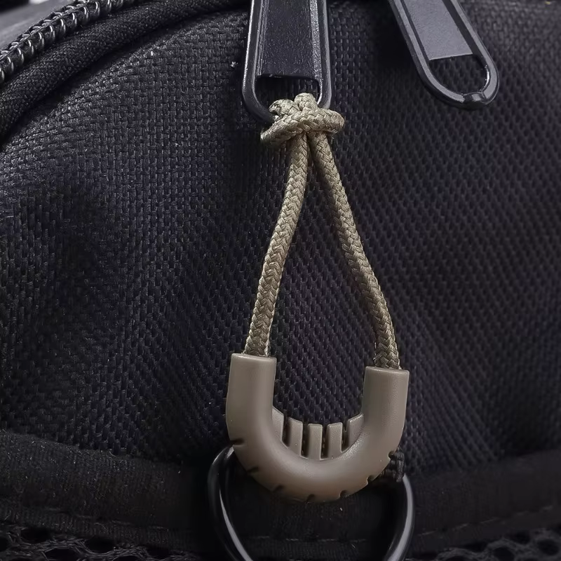 Sac à main antivol en PVC avec fermetures éclair légères