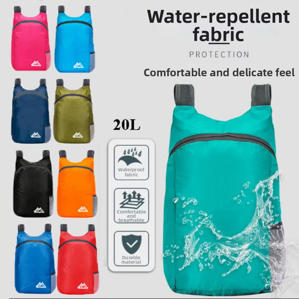 Nouveau sac à dos pliable de 20L