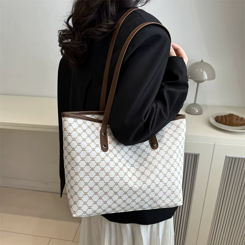 Sac fourre-tout polyvalent rétro à la mode pour femmes sacs de créateurs de luxe sac à main