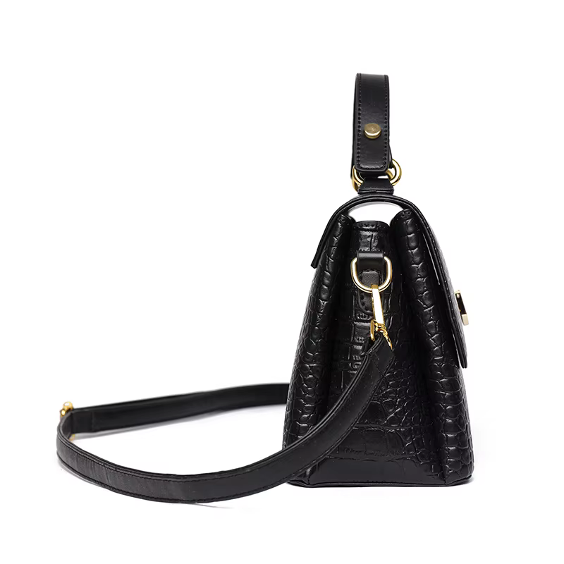 Sac à main de luxe en cuir de vache véritable pour femmes