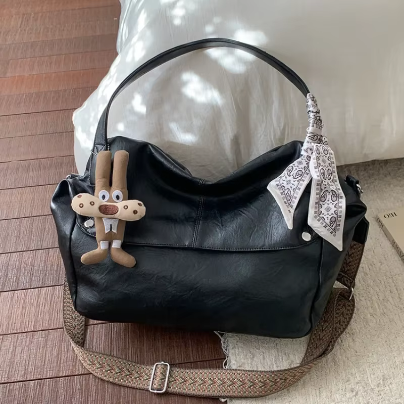 Sac bandoulière en cuir tendance pour femme