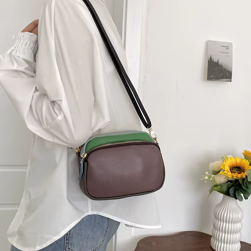 Sac en cuir véritable de vache pour femmes