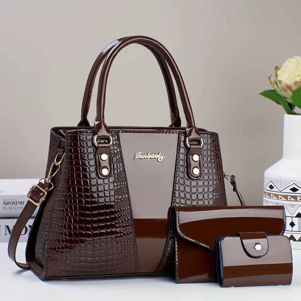 Ensemble de sacs à main de luxe 3 pièces