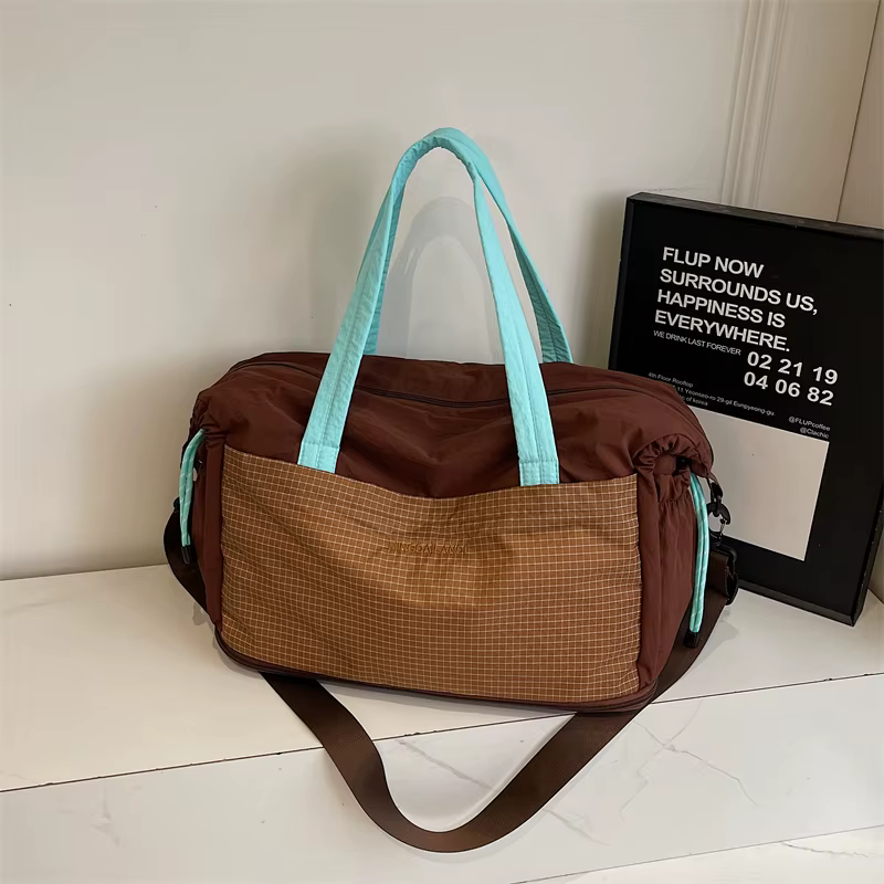 Sac fourre-tout en tissu grande capacité pour femme
