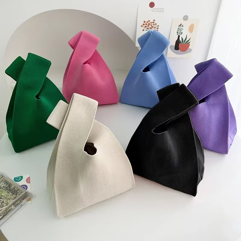 Sac à main tricoté à la main pour femmes
