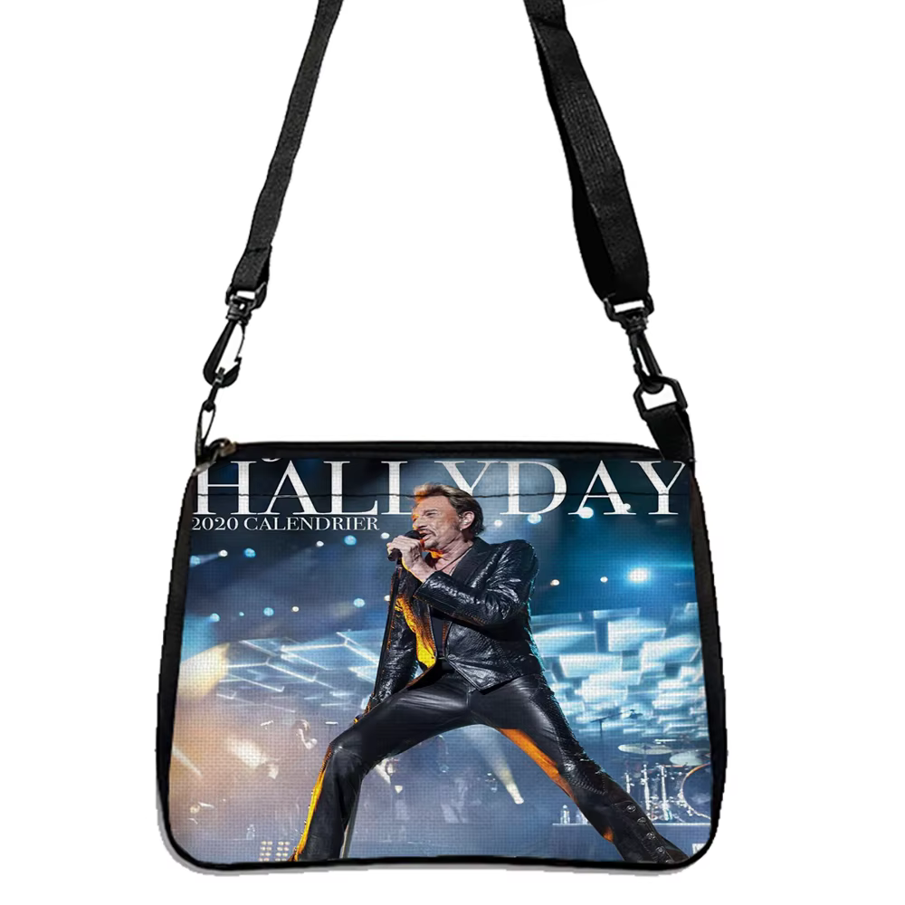Johnny Hallyday Sac à bandoulière