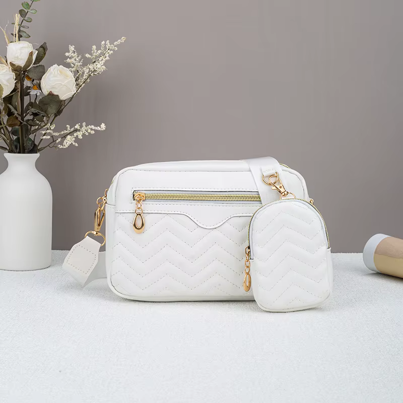 Sac carré à bandoulière minimaliste décontracté