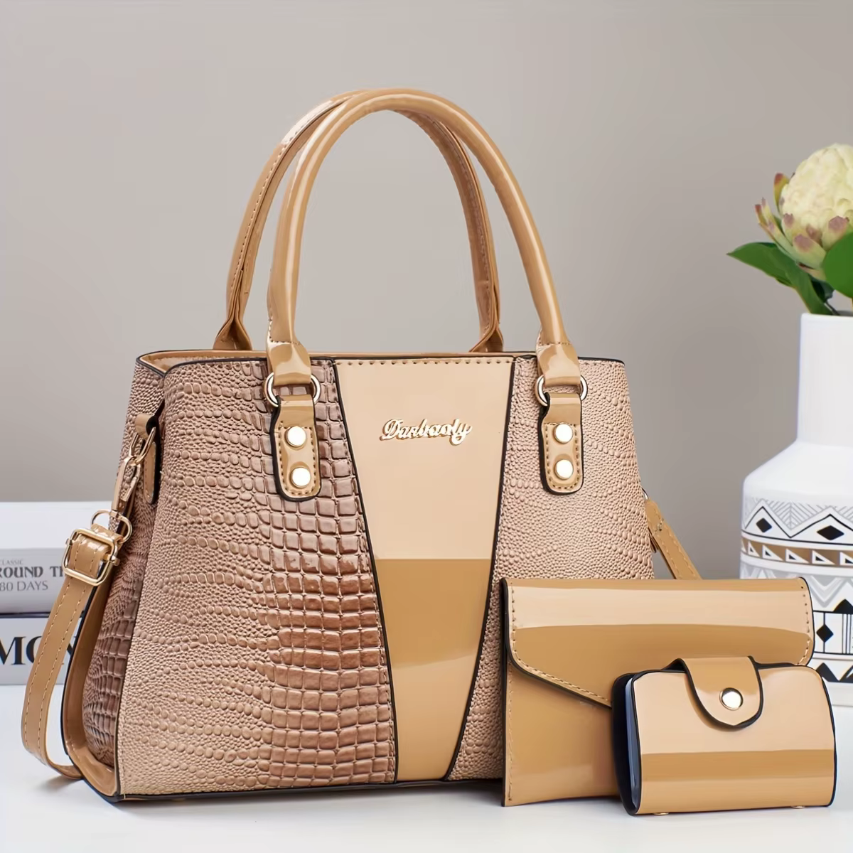 Ensemble de sacs à main de luxe 3 pièces