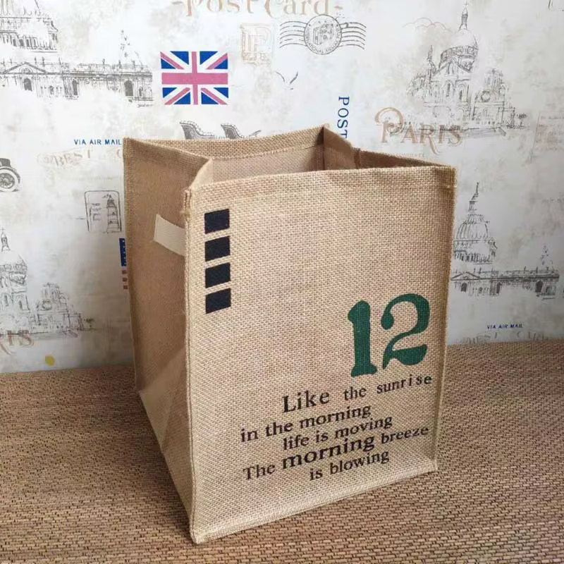 E8BD – en toile jute réutilisable