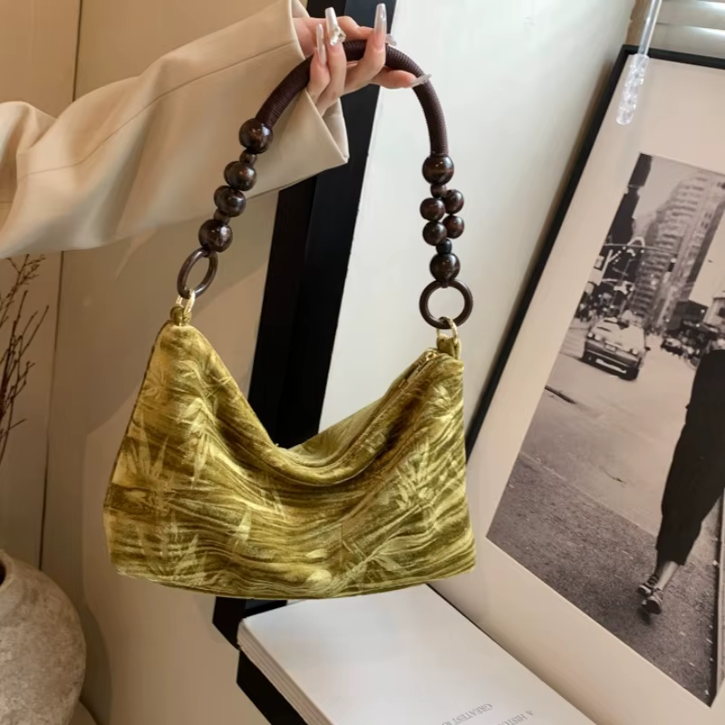 Sacs fourre-tout pour femmes 2025 petite mode coréenne épaule Shopper marque dames toile de luxe concepteur rétro femme