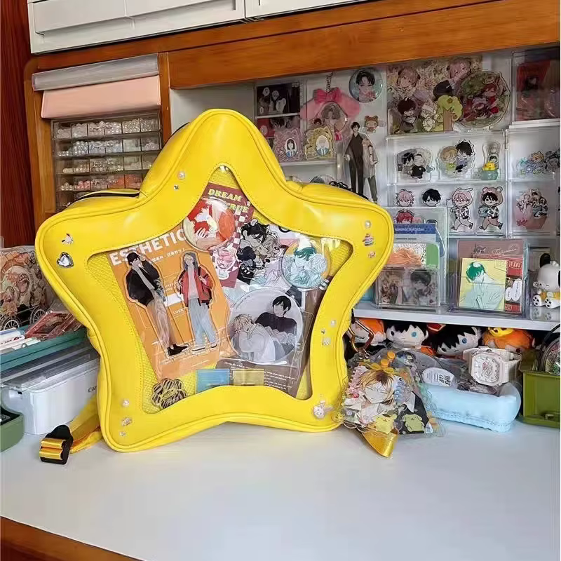 Sac à dos Ita étoile jaune pour filles