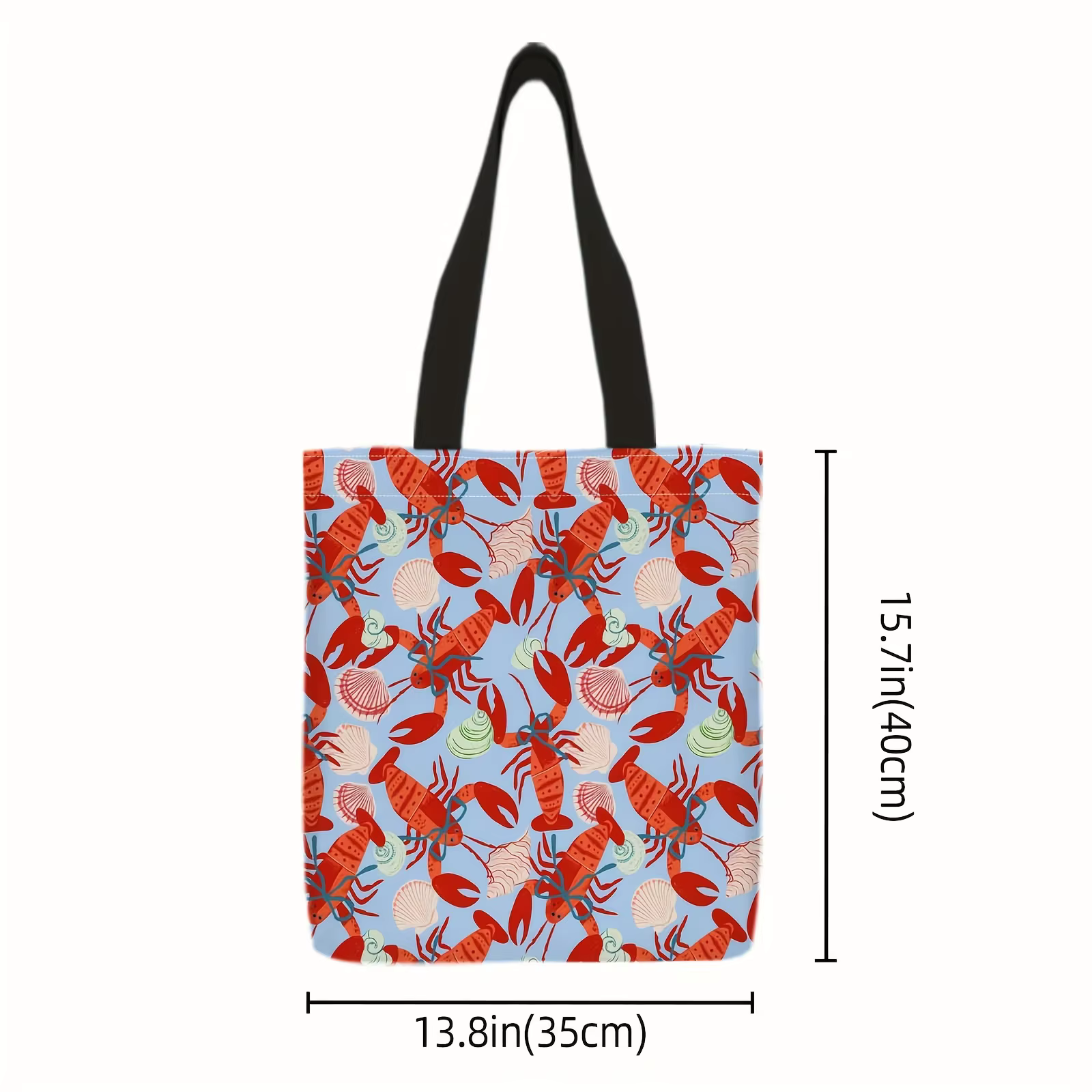 Sac fourre-tout imprimé coquille de homard