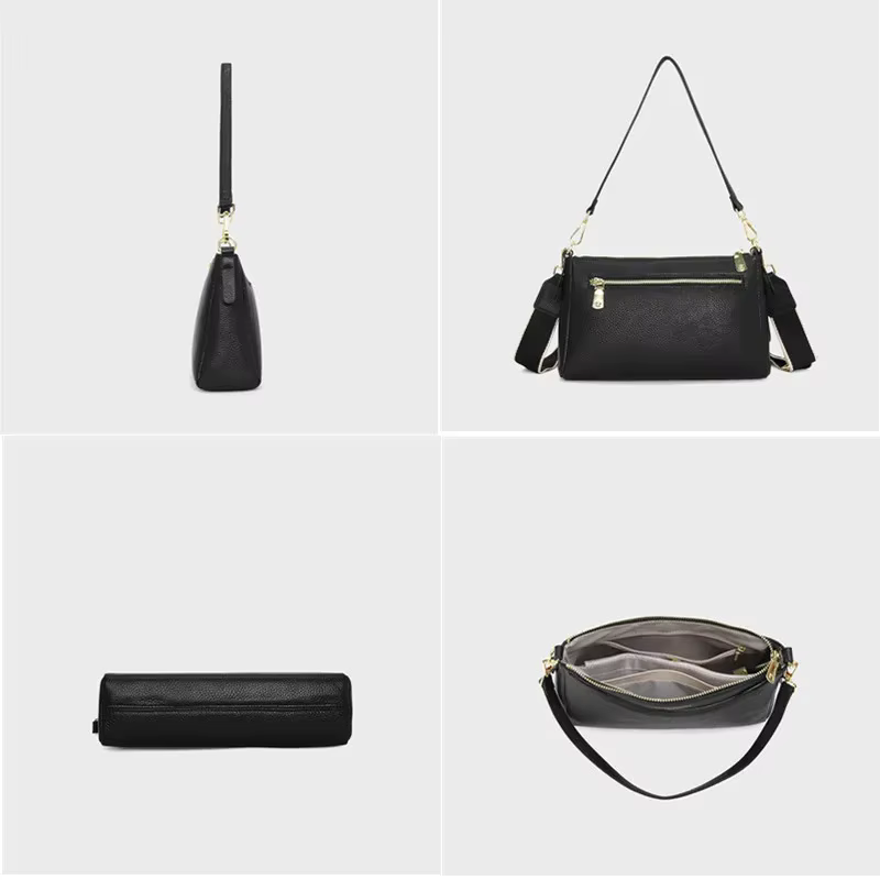 Sac à main en cuir de vache pour femme