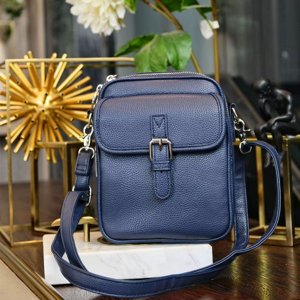 Sac messager en cuir pour femmes