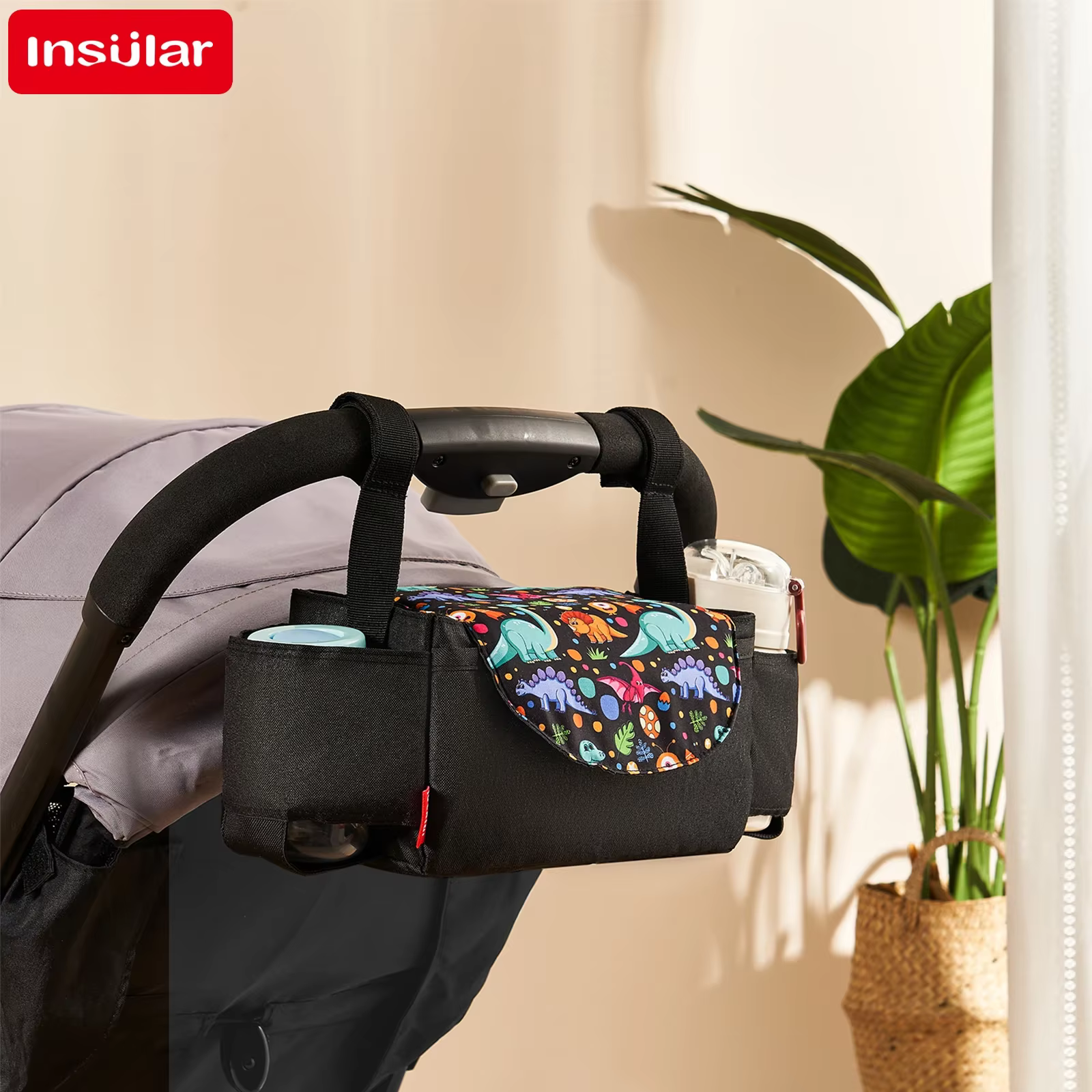 Sac à langer Insular avec isolation pour biberons