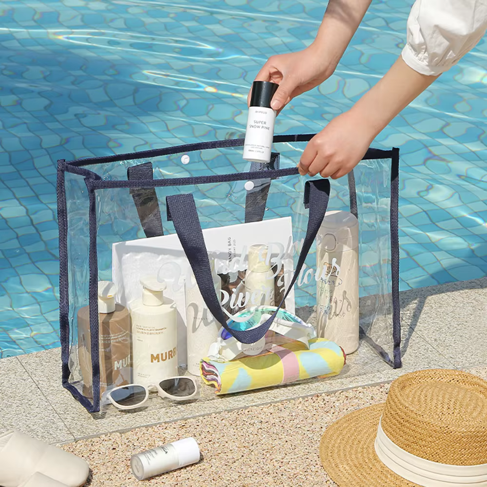 Pochette cosmétique et sac de plage - Sac