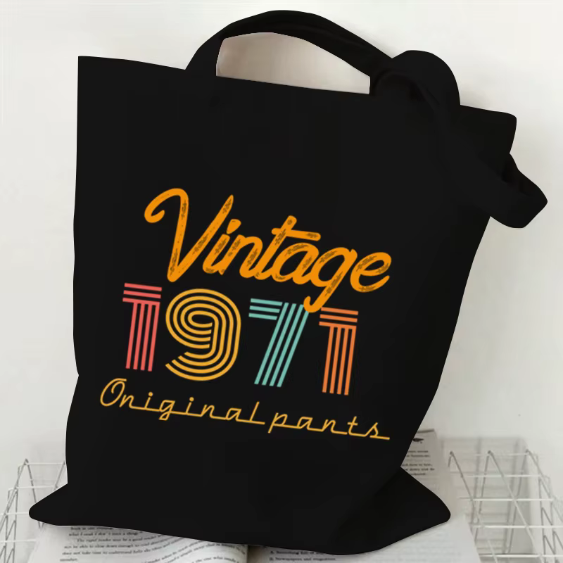 Sac fourre-tout Vintage 1974 pour femmes