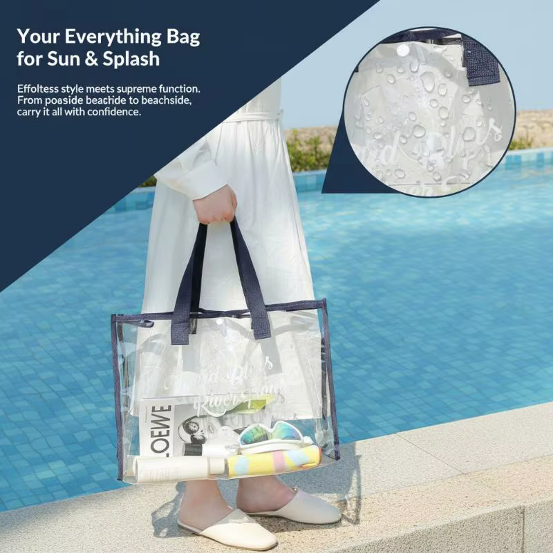Pochette cosmétique et sac de plage - Léger