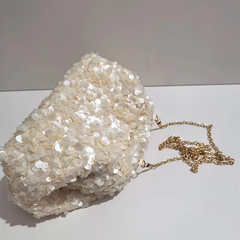 Pochette à paillettes pour femmes