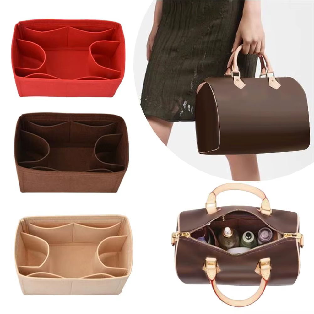 Sac à main multi-poches de grande capacité