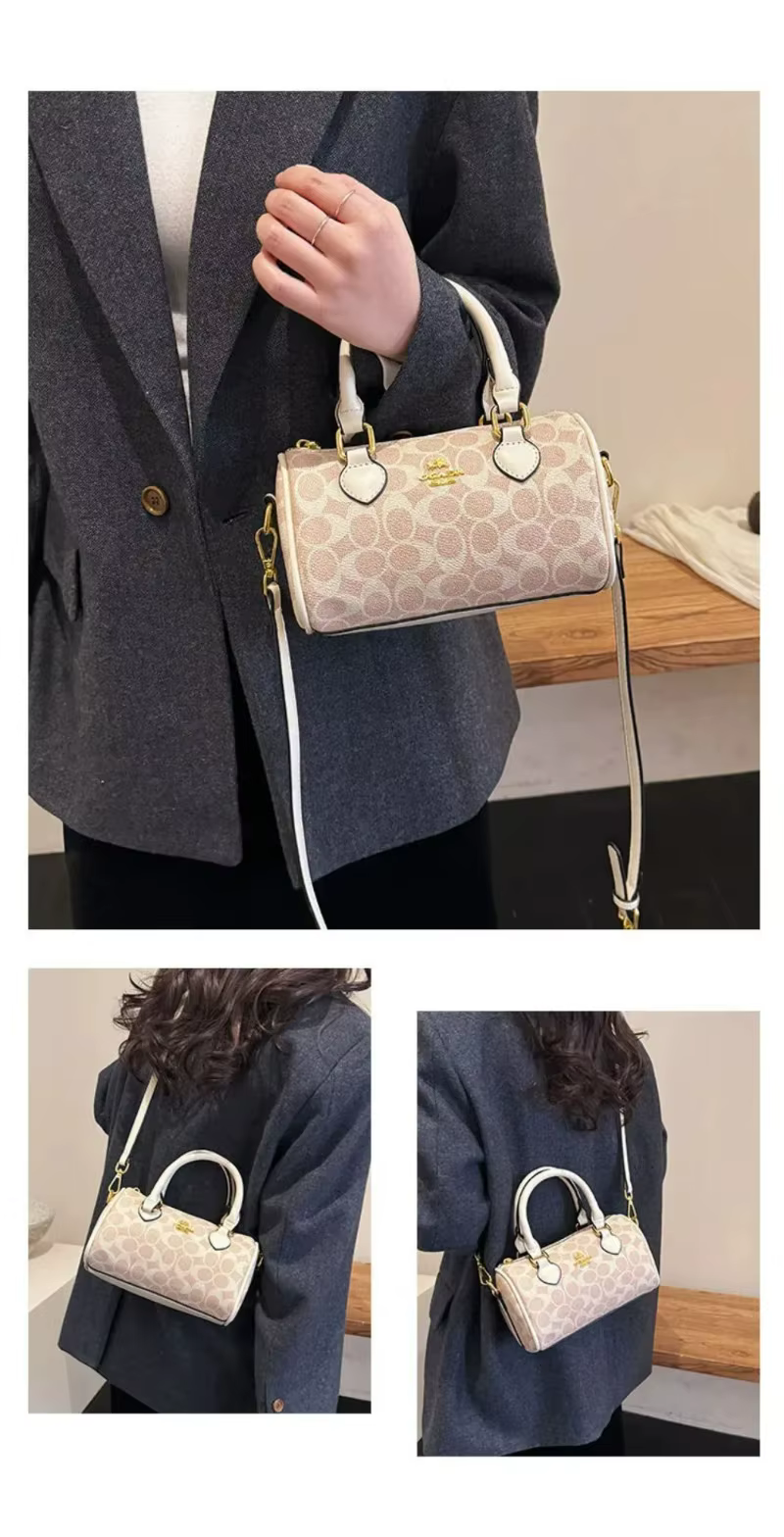 26 NOUVEAUX mini sacs Boston vintage - Sac à bandoulière matelassé pour femme
