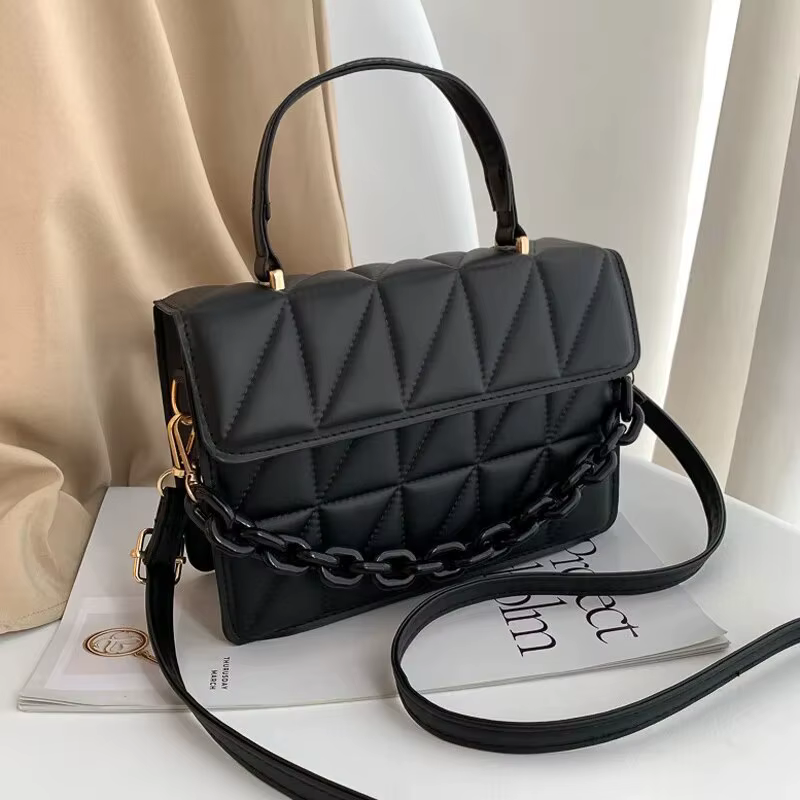Petits sacs à main carrés à carreaux