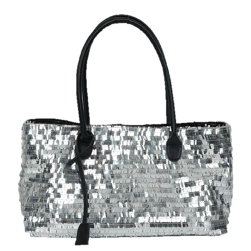 Sacs fourre-tout décontractés à sequins grande capacité