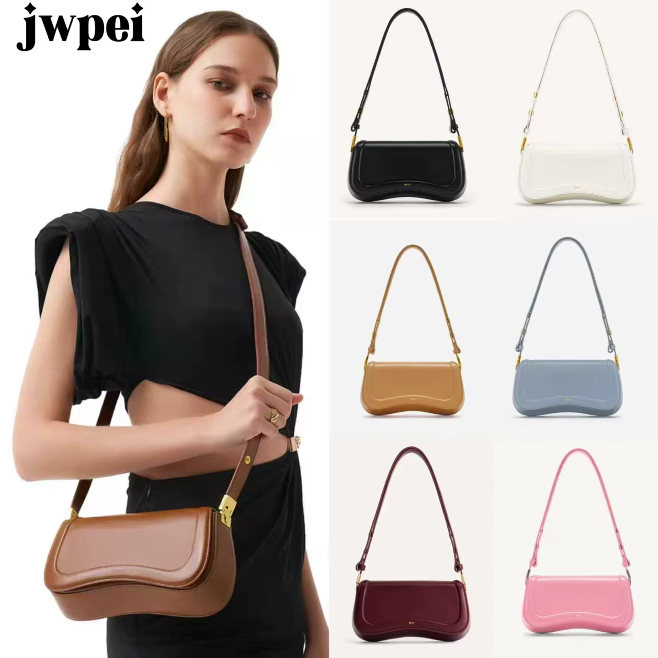 Sac à bandoulière tendance JW PEI pour femme