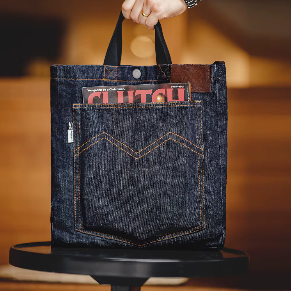 Maden Retro 14oz Denim sacs unisexe unique épaule