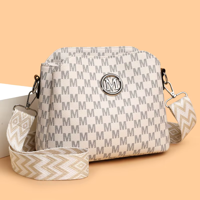 Sac à bandoulière en simili cuir synthétique pour femmes