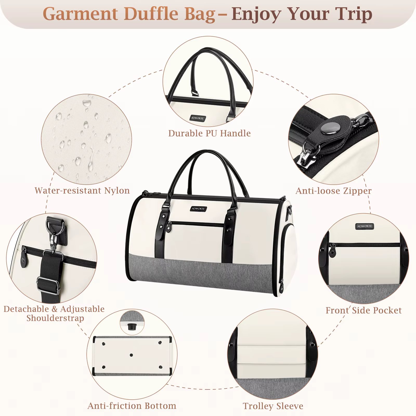 Sac à vêtements de voyage
