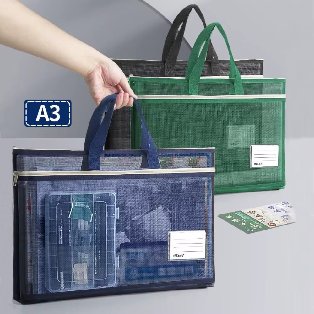 Pochette Portable en Nylon à fermeture éclair