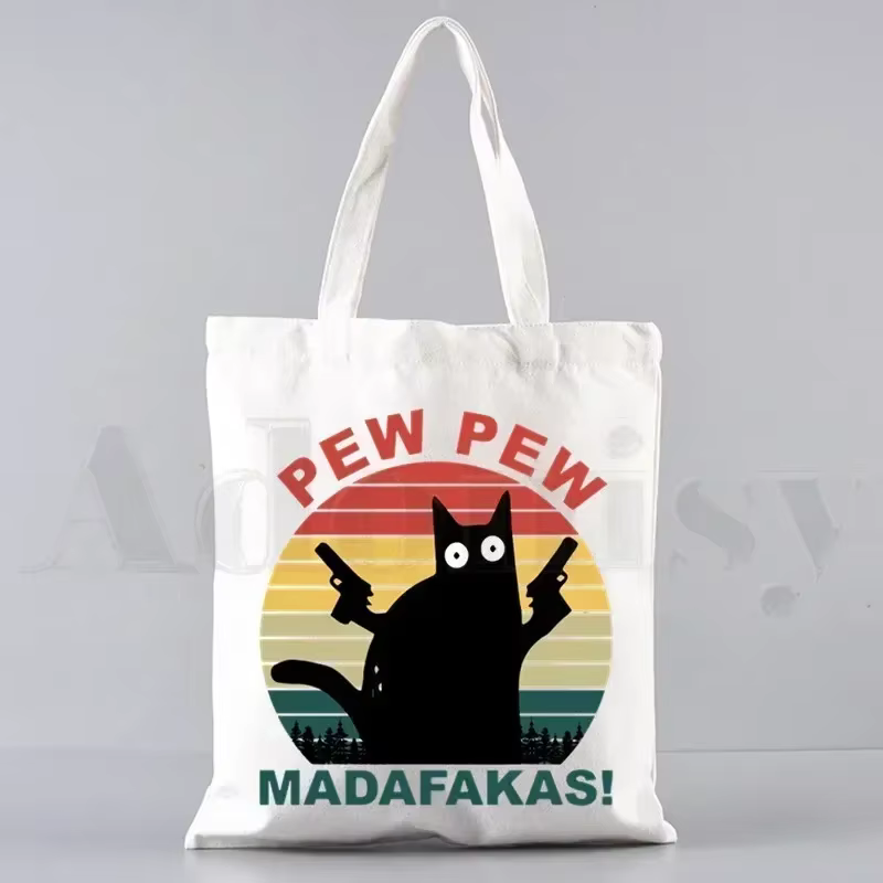 Pew Pew Madafakas sac fourre-tout unisexe sacs en toile