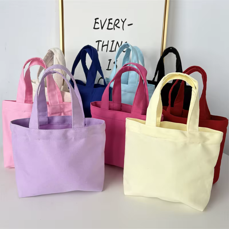 Sac fourre-tout en toile de coton léger pour le shopping