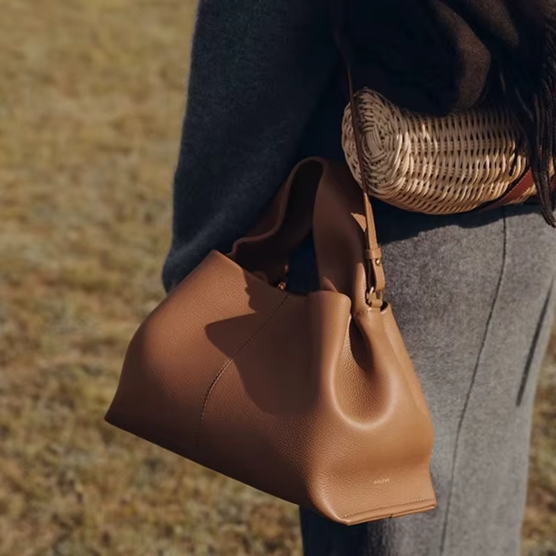 Sacs à boulettes en cuir de luxe pour femmes
